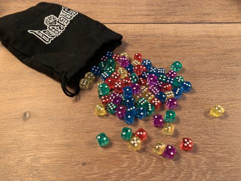 Colorful dice!