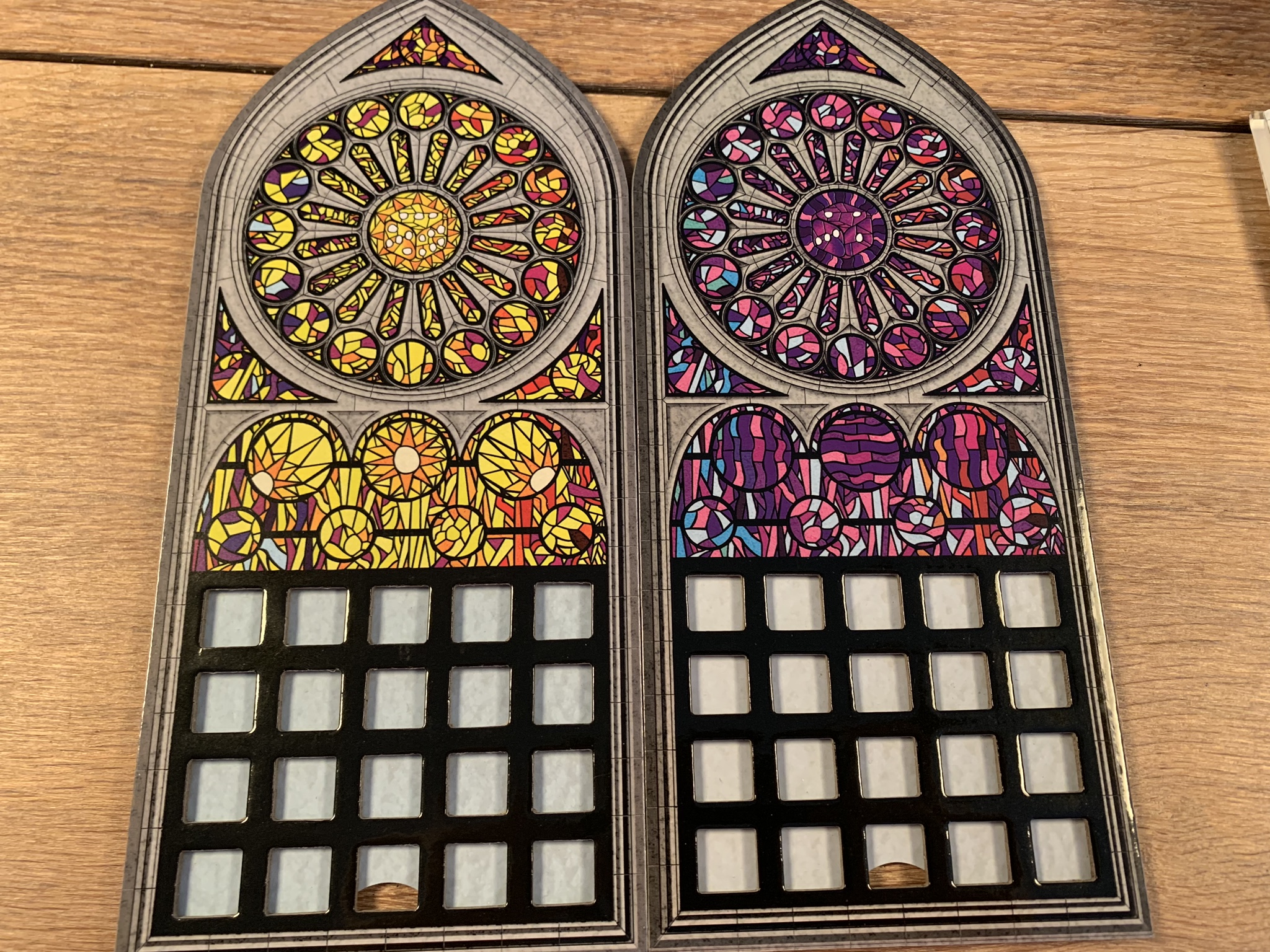 Window pattern holders