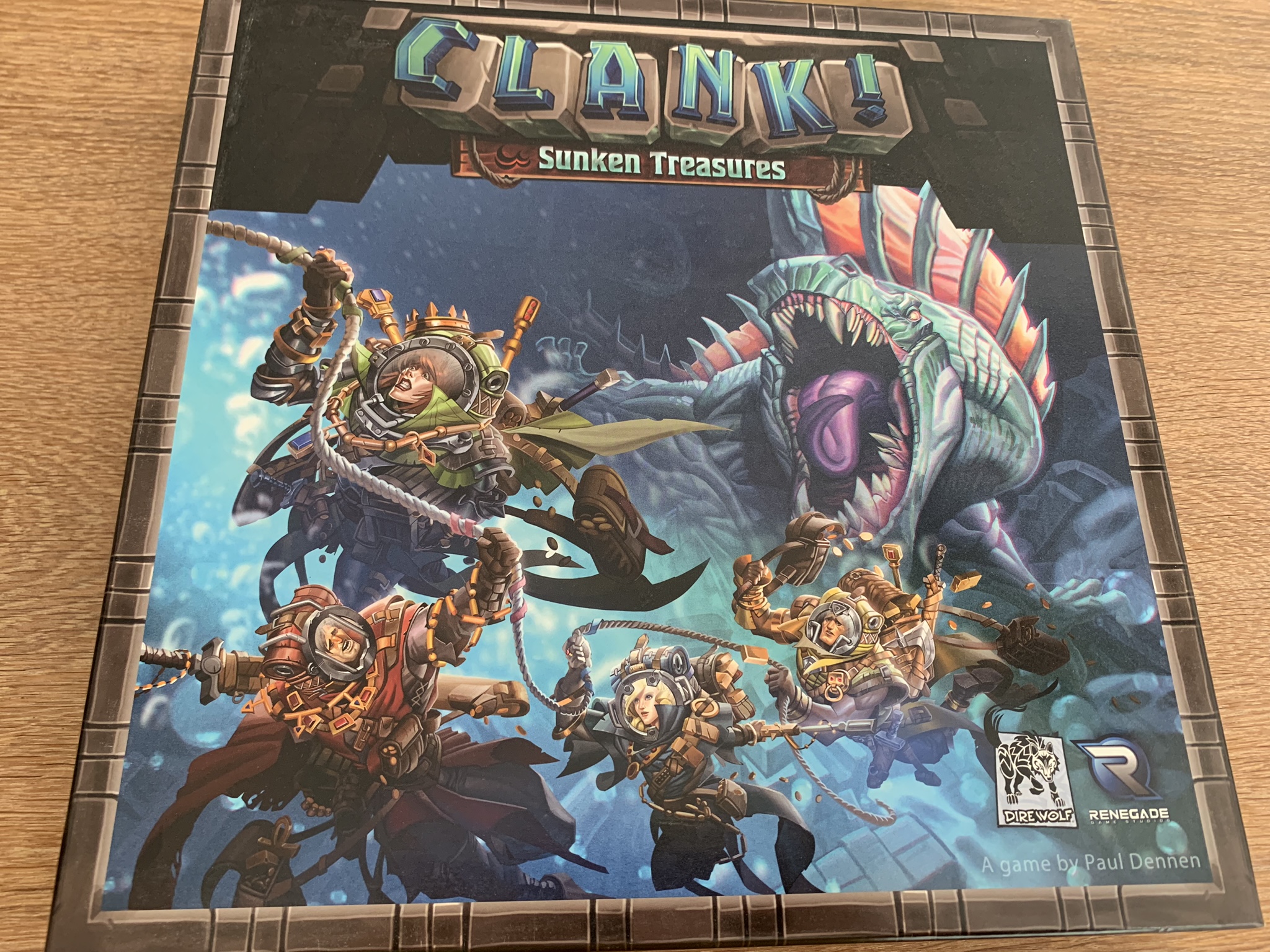 Clank!: Sunken Treasures - cover